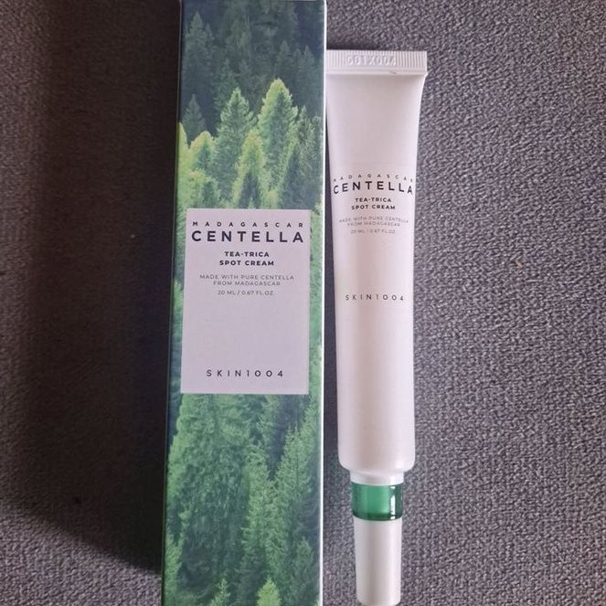 centella tea trica spot cream